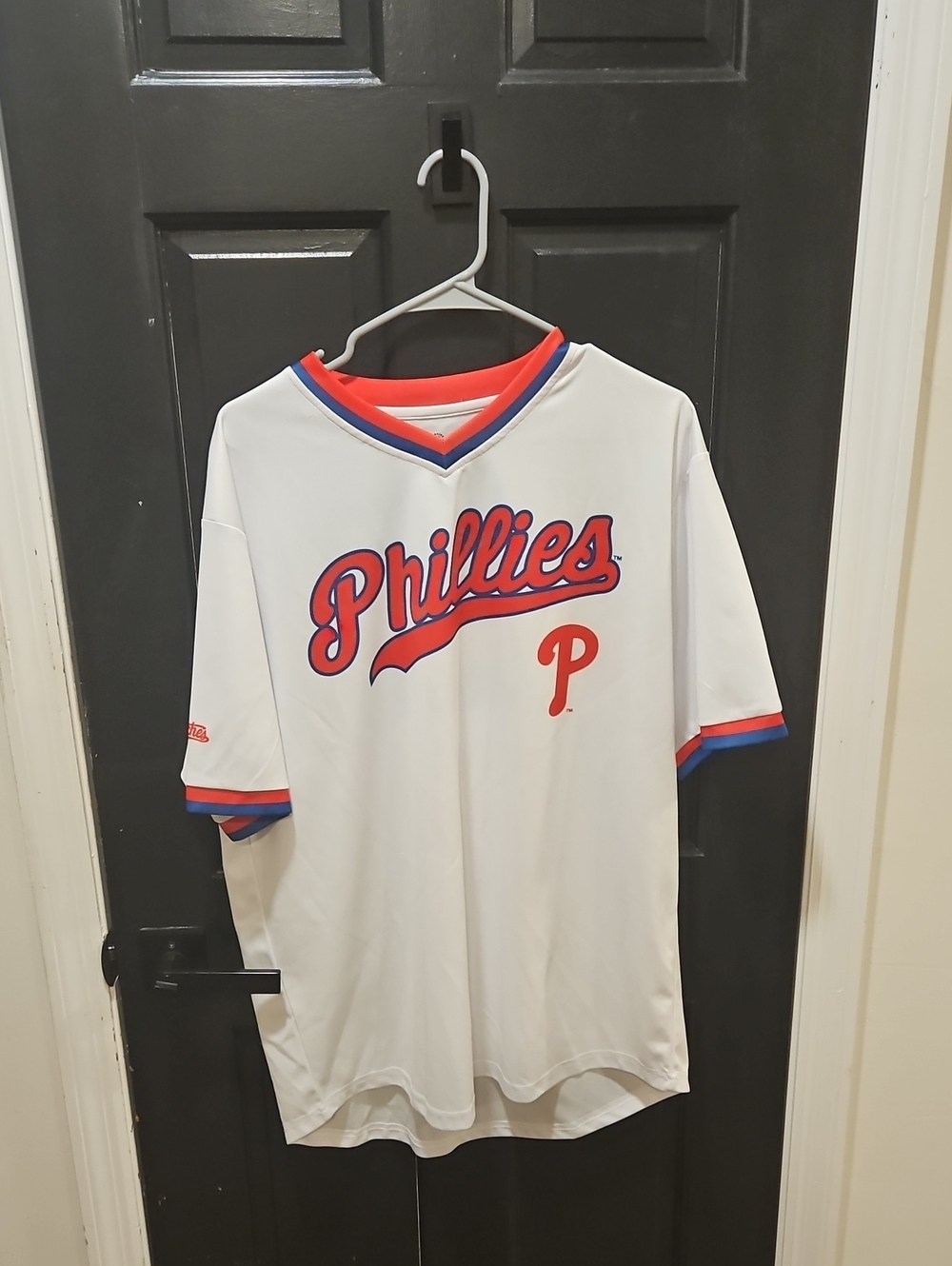 STARTER White Jersey with Red and Blue Trim
